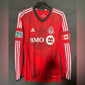 Men’s Adidas 13/14 Home Toronto FC Michael Bradley Player Issued Jersey Size L